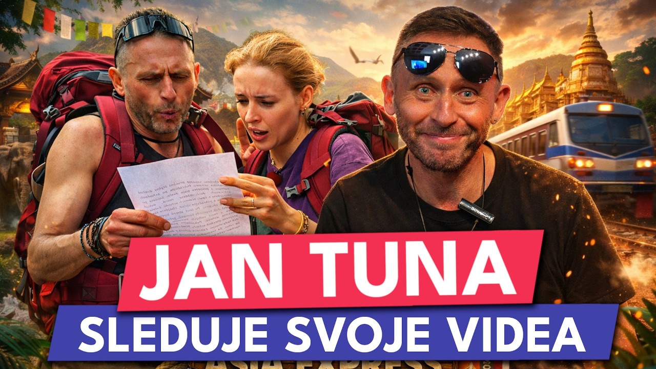 Tuňák sleduje záběry z Asia Express, Zrádců, A dost! a dalších