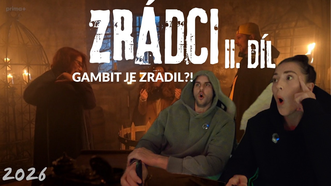 Zrádci 2026, reakce na 2. díl – Monika to rozjela, první soutěž!