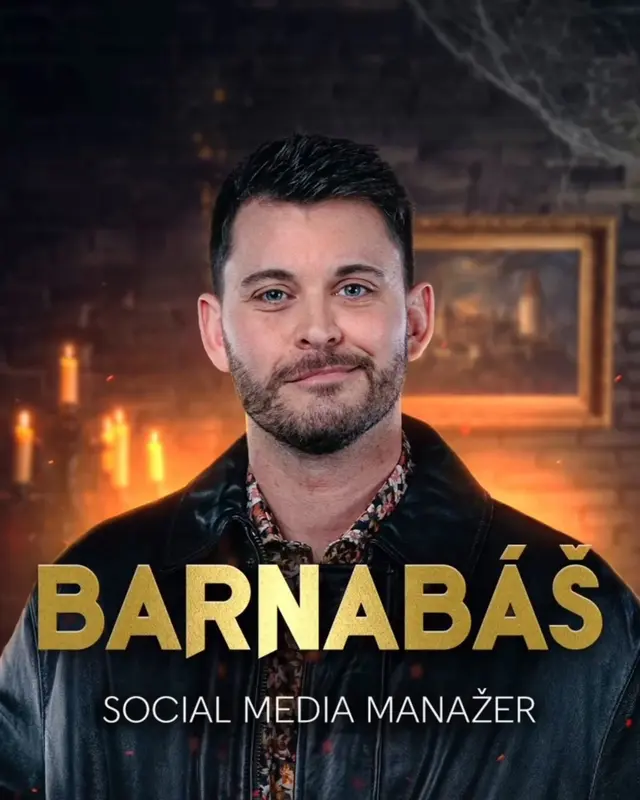 Barnabáš, social media manažer, hráč 3. řady Zrádců