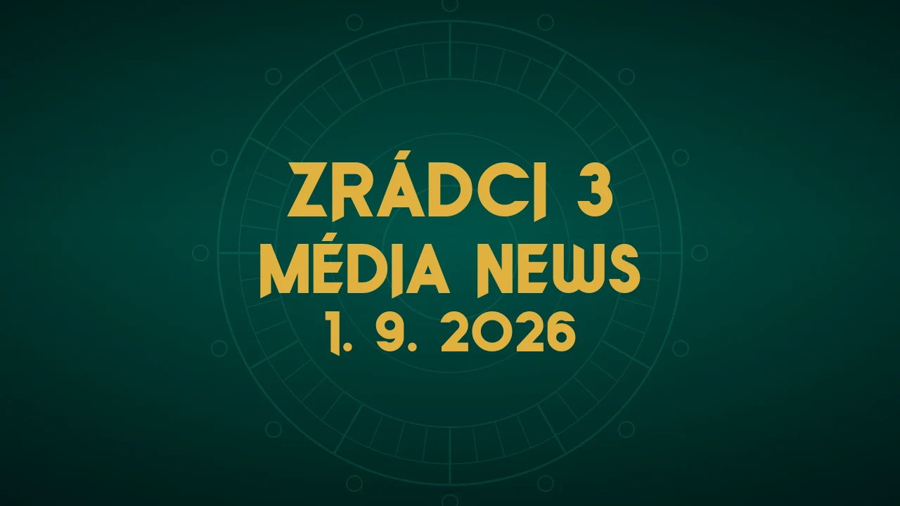 Náhledový obrázek k přehledu novinek o třetí řadě Zrádců z 1. září 2026