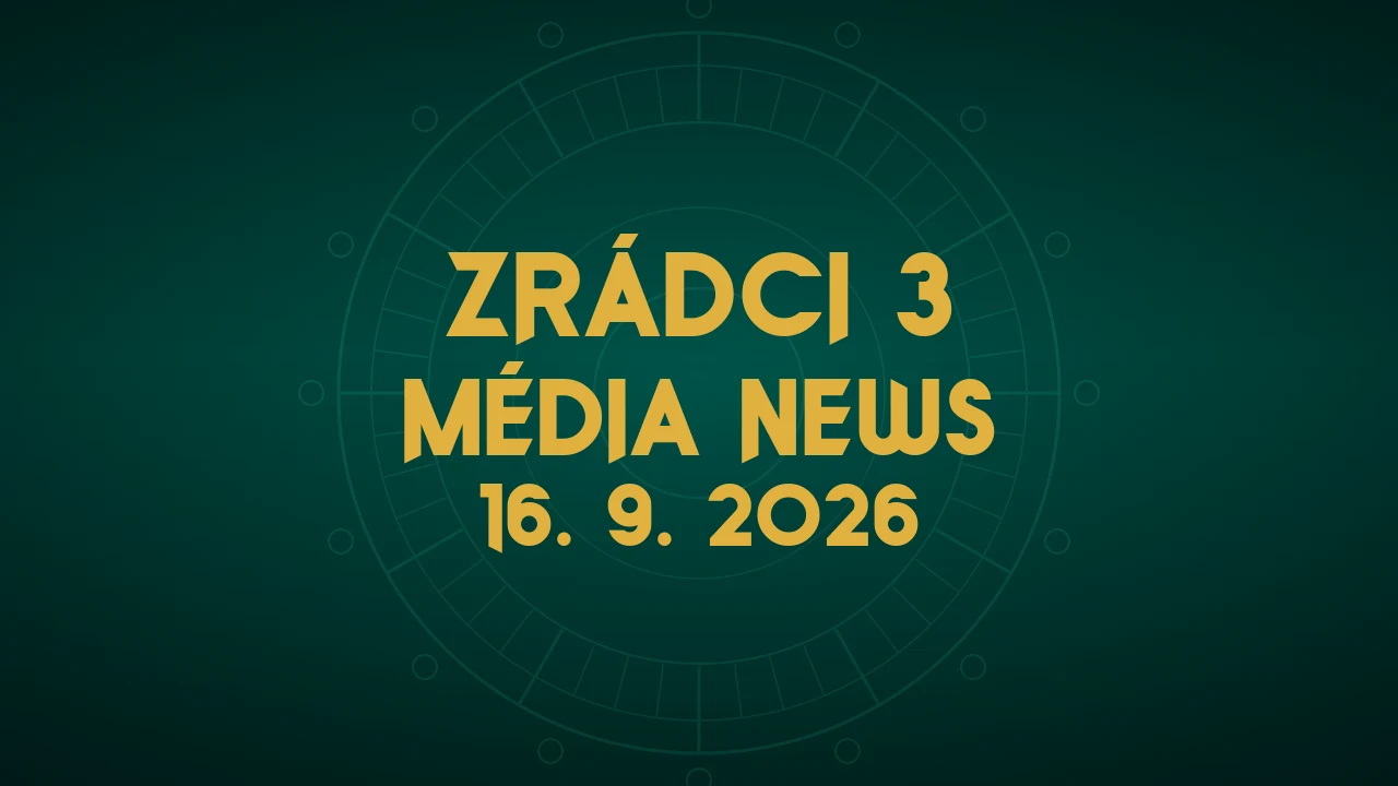 Náhledový obrázek k přehledu novinek o třetí řadě Zrádců z 16. září 2026