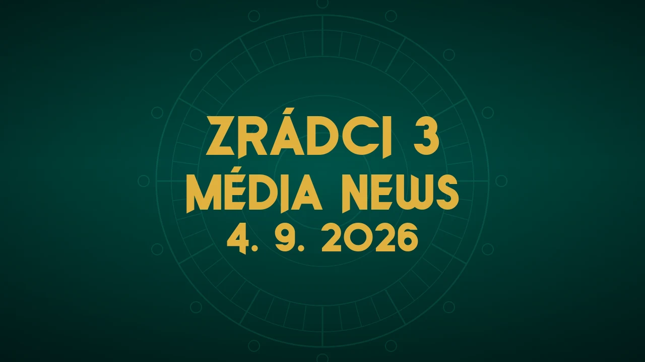Náhledový obrázek k přehledu novinek o třetí řadě Zrádců ze 4. září 2026