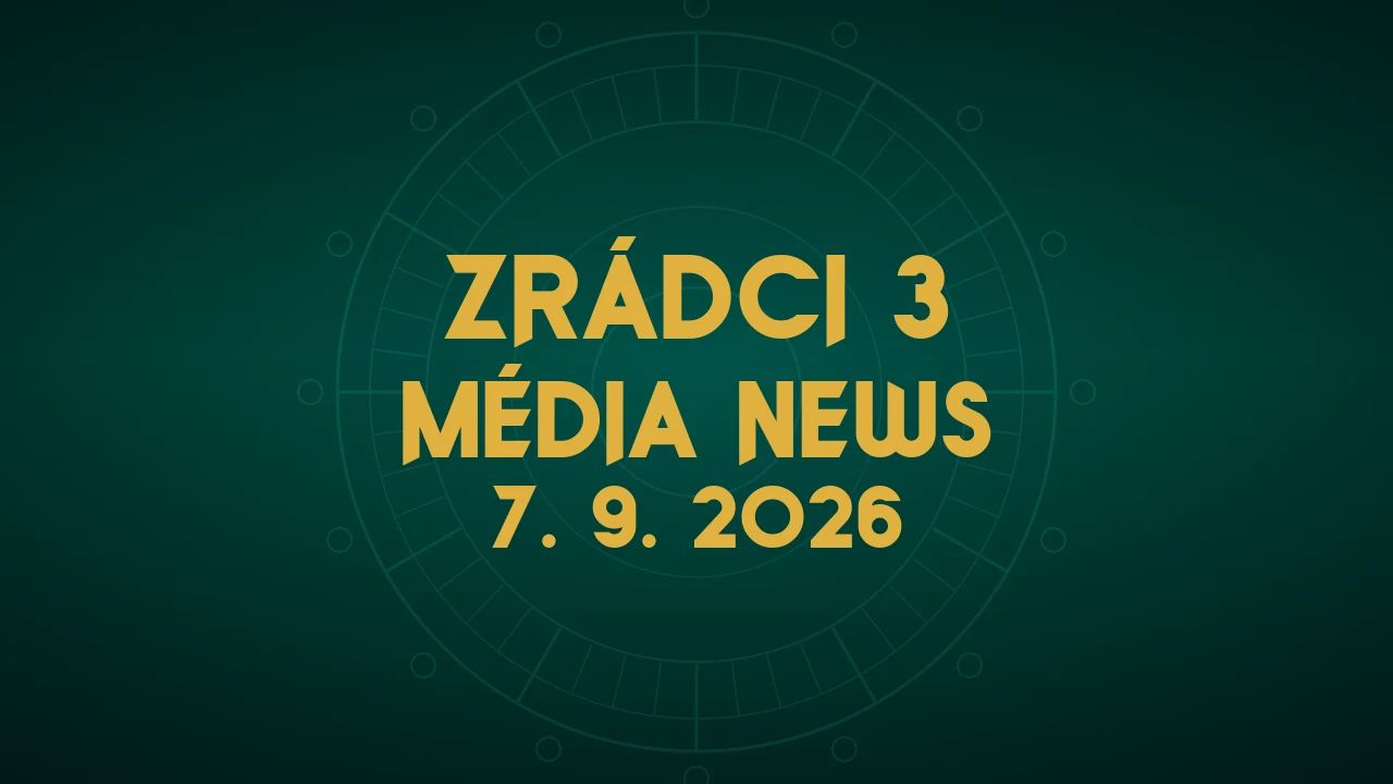 Náhledový obrázek k přehledu novinek o třetí řadě Zrádců ze 7. září 2026
