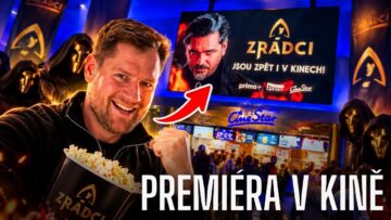ZRÁDCI 3: Tohle jste v televizi NEVIDĚLI! 🎭 | VLOG Z PREMIÉRY (raw střih)