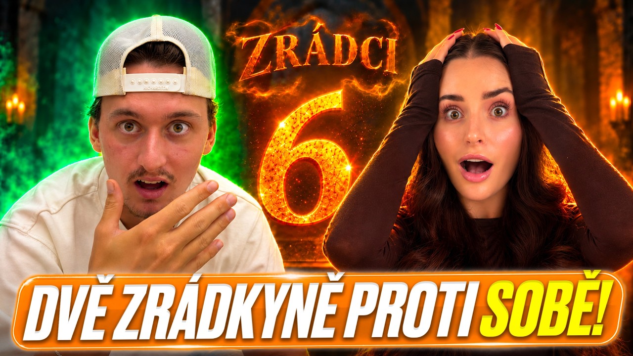 ZRÁDCI – VYPADL PRVNÍ ZRÁDCE A HRA SE ÚPLNĚ OTOČILA! (6. EP. REAKCE)